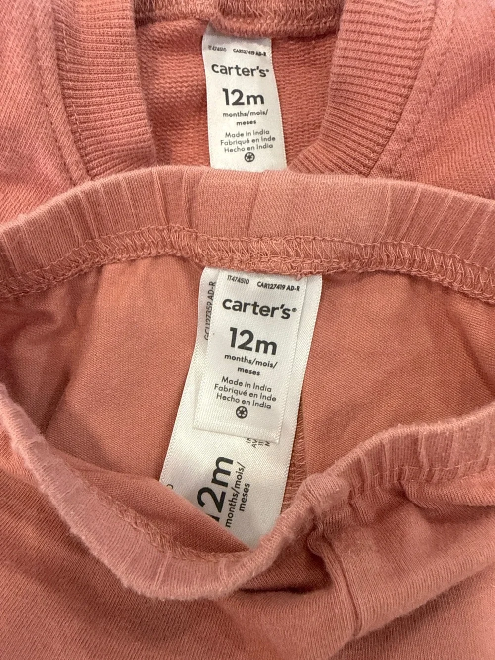 Carters soft mauve
